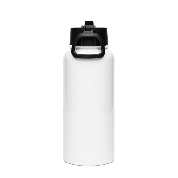 Stainless steel water bottle club logo